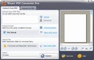 #1 Smart PDF Converter Pro screenshot